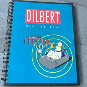 Dilbert Meeting Book‎ : Exceeding Tech Limits (large size) Scott Adams  notebook